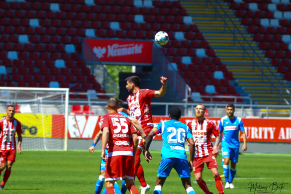 Poli Iași, ultima din play-out-ul Ligii 1 a câștigat la Arad (GALERIE FOTO)